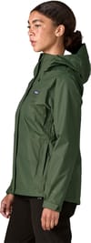 Patagonia + W's Torrentshell 3L Rain Jkt Canopy Green - 4