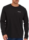 Patagonia + M's L/S Home Water Trout Responsibili-Tee Black - 4