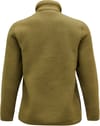 Peak Performance + W Fleece Snap T Snap Green