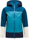 M Vislight Gore-Tex C-Knit Jkt Infinity Teel Hydro Fresh Salute Blue + Peak Performance