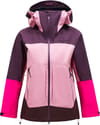 W Vislight Gore-Tex C-Knit Jkt Mystic Purple Bitter Root Desert Plum + Peak Performance