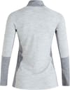 Peak Performance + W Magic Half Zip Med Grey Melange