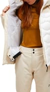 Peak Performance + W Silverchute Helium Down Jacket Sand Fog Off White - 5