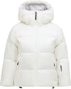 W Glissade Down Jacket Off White + Peak Performance