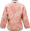 Peak Performance + W Graphic Pile Jacket Topo Swirl