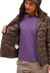 Peak Performance + W Helium Down Hood Jacket Terrain Tan - 8