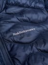 Peak Performance + M Helium Down Hood Jacket Blue Shadow - 4