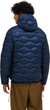 Peak Performance + M Helium Down Hood Jacket Blue Shadow - 5
