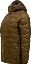 Peak Performance + M Helium Down Hood Jacket Meadow Moss Avid Beige