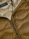 Peak Performance + M Helium Down Hood Jacket Meadow Moss Avid Beige - 4
