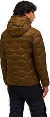 Peak Performance + M Helium Down Hood Jacket Meadow Moss Avid Beige - 5