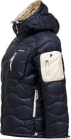 Peak Performance + W Helium Utility Down Hood Black Sand Fog