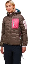 Peak Performance + W Helium Utility Down Hood Terrain Tan Mountain Blush - 4