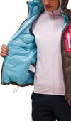 Peak Performance + W Helium Utility Down Hood Terrain Tan Mountain Blush - 8