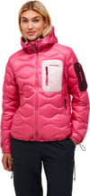 Peak Performance + W Helium Utility Down Hood Mountain Blush Frosted Blossom - 4