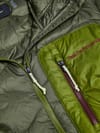 Peak Performance + M Helium Utility Down Hood Pine Needle Mosswood - 4