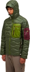Peak Performance + M Helium Utility Down Hood Pine Needle Mosswood - 4