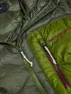 Peak Performance + M Helium Utility Down Hood Pine Needle Mosswood - 9