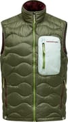 M Helium Utility Down Vest Pine Needle Frosted Fern + Peak Performance