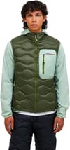 Peak Performance + M Helium Utility Down Vest Pine Needle Frosted Fern - 3