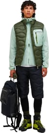 Peak Performance + M Helium Utility Down Vest Pine Needle Frosted Fern - 5