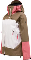 Peak Performance + W Vislight Gore-Tex C-Knit Jacket Terrain Tan Frosted Blossom