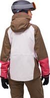 Peak Performance + W Vislight Gore-Tex C-Knit Jacket Terrain Tan Frosted Blossom - 5