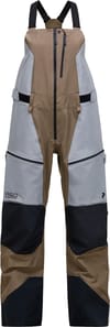 W Vertical Gore-Tex Pro Bib Terrain Tan Lt Grey + Peak Performance