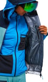 Peak Performance + M Vislight Gore-Tex C-Knit Jacket Summit Sky Blue Shadow - 10