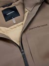 Peak Performance + M Maroon Insulated Jacket Terrain Tan - 4