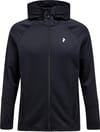 M Rider Essentials Zip Hoodie Black + Peak Performance