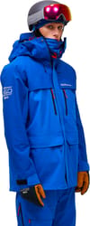 Peak Performance + M 40Y R&D Long Gore-Tex Jacket Ice Peak Blue Island Blue - 5