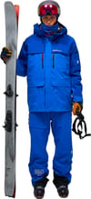 Peak Performance + M 40Y R&D Long Gore-Tex Jacket Ice Peak Blue Island Blue - 9