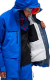 Peak Performance + M 40Y R&D Long Gore-Tex Jacket Ice Peak Blue Island Blue - 10
