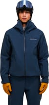 Peak Performance + M Maroon 3L Jacket Blue Shadow - 3
