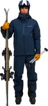 Peak Performance + M Maroon 3L Jacket Blue Shadow - 5