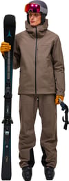 Peak Performance + M Maroon 3L Jacket Terrain Tan - 6