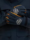 Peak Performance + 40Y R&D Gore-Tex Glove Black Nature Amber