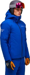 Peak Performance + M 40Y Maroon Insulated Jacket Island Blue - 4