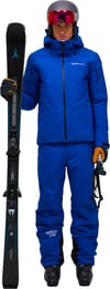 Peak Performance + M 40Y Maroon Insulated Jacket Island Blue - 6