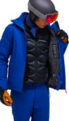 Peak Performance + M 40Y Maroon Insulated Jacket Island Blue - 7