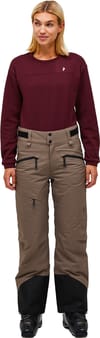 Peak Performance + W Insulated 2L Ski Pants Terrain Tan - 6