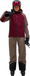 Peak Performance + W Insulated 2L Ski Jacket Terrain Tan Porto - 6
