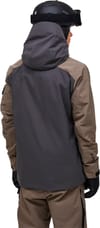 Peak Performance + M Insulated 2L Ski Jacket Terrain Tan Motion Grey - 5