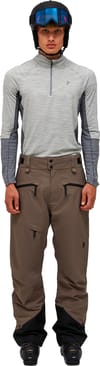 Peak Performance + M Insulated 2L Ski Pants Terrain Tan - 6