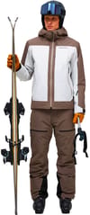 Peak Performance + M Whitelight Insulated Jacket Terrain Tan Antarctica - 6