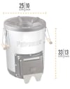 Petromax + Rocket Stove Rf33 - 6