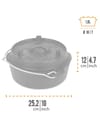 Petromax + Dutch Ovens Ft3 W/O Legs - 3