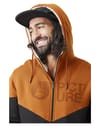 Picture Organic Clothing + Basement Plush Zip Hoodie Black - 5