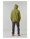 Picture Organic Clothing + Basement Flock Zip Hoodie Army Green - 4